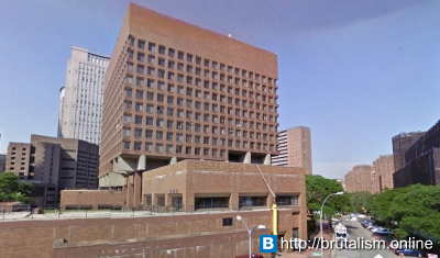 police plaza nypd headquarters department york city brutalism