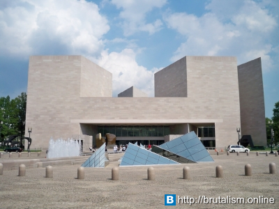 National Gallery of Art, East Building, Washington DC, USA