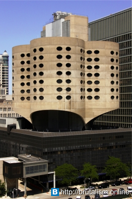 Prentice Women's Hospital Building, Chicago, Illinois, USA