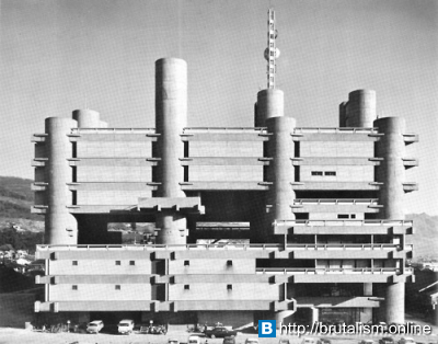 Yamanashi press and broadcasting centre, Kofu, Japan
